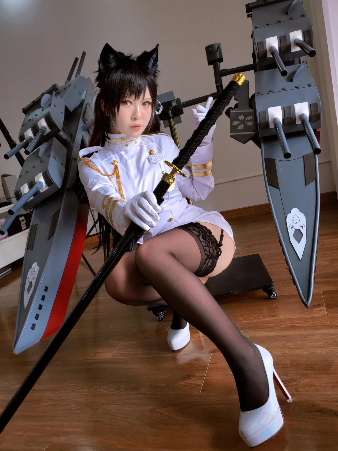 半半子 - No.098 碧蓝航线 爱宕 [45P-338MB] tg@simisebaisi 【丝足阁】041.webp